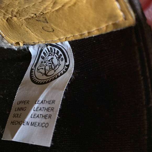 Men’s all Leather Cowboy Boots, Size 10.5 - Picture 4 of 10